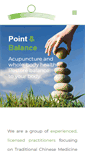 Mobile Screenshot of pointandbalance.com